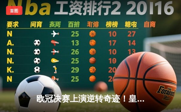 欧冠决赛上演逆转奇迹！皇家马德里3-1力克曼城，维尼修斯独造三球